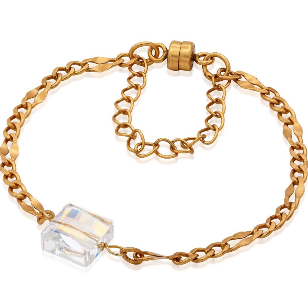 Alex and Ani Crystal glacier magnetic bracelet